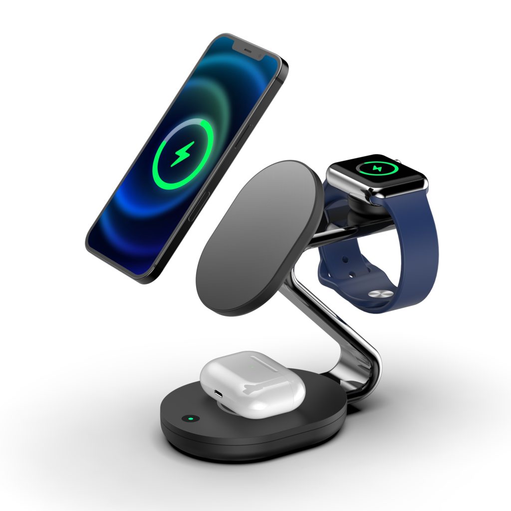 multi-functional foldable wireless charger